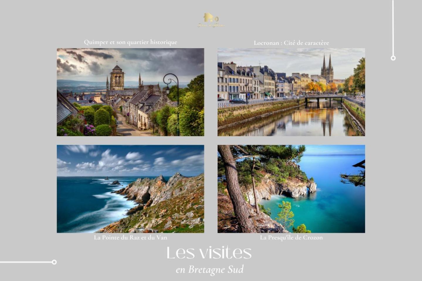 Penty Legona, Authentique Et Chaleureux, 2-6 Pers Villa Moelan-sur-Mer Luaran gambar